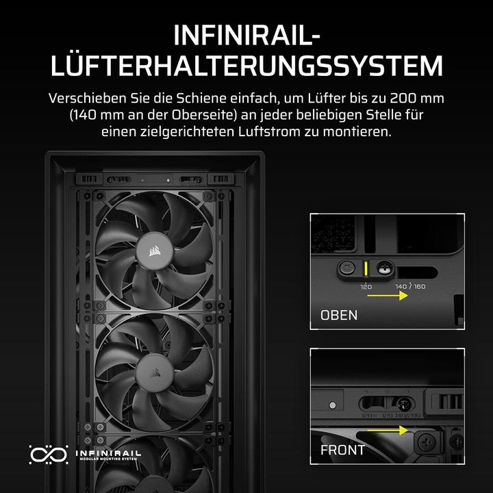 Image du produit Corsair Frame 5000D RS (mATX, Mini-ITX, ATX, E-ATX)