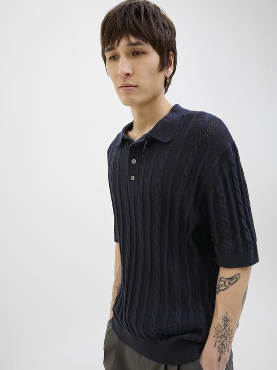 Actual product image Jack & Jones Einfarbig Poloshirt Poloshirt (M)