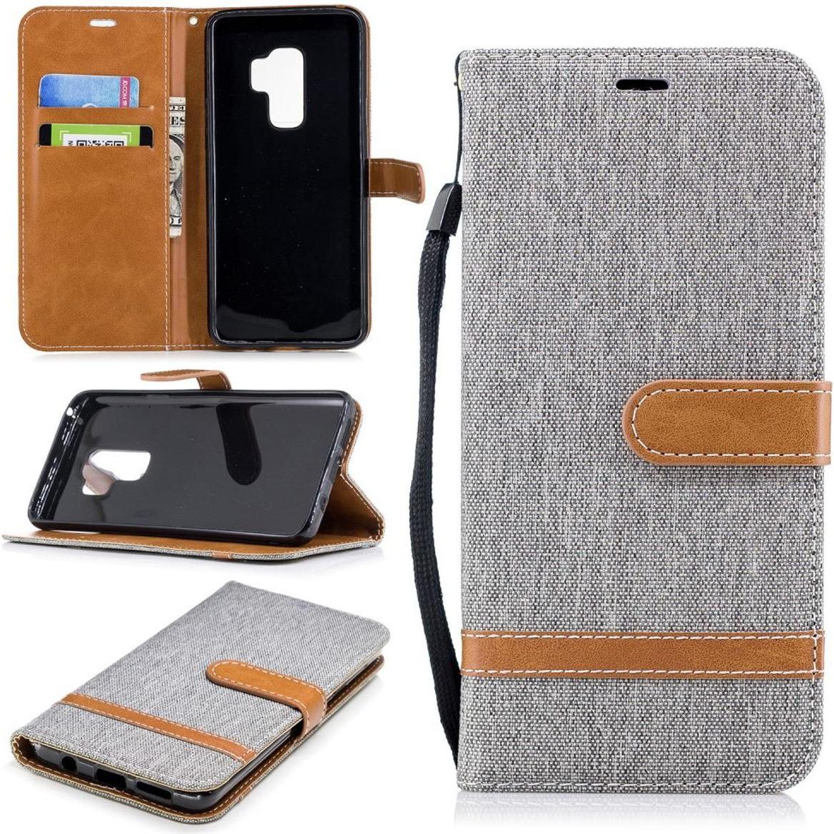 König Design Hülle Handy Schutz für Samsung Galaxy S9 Plus Case Cover Tasche Wallet Etui Neu (Samsung Galaxy S9+), Smart...