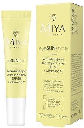 Produktbild Miya Cosmetics Miya Eyesunshine Illuminating Eye Serum Spf 50 15ml - Brightening Eye Care (Augenpflege Serum, 15 ml, Tag)
