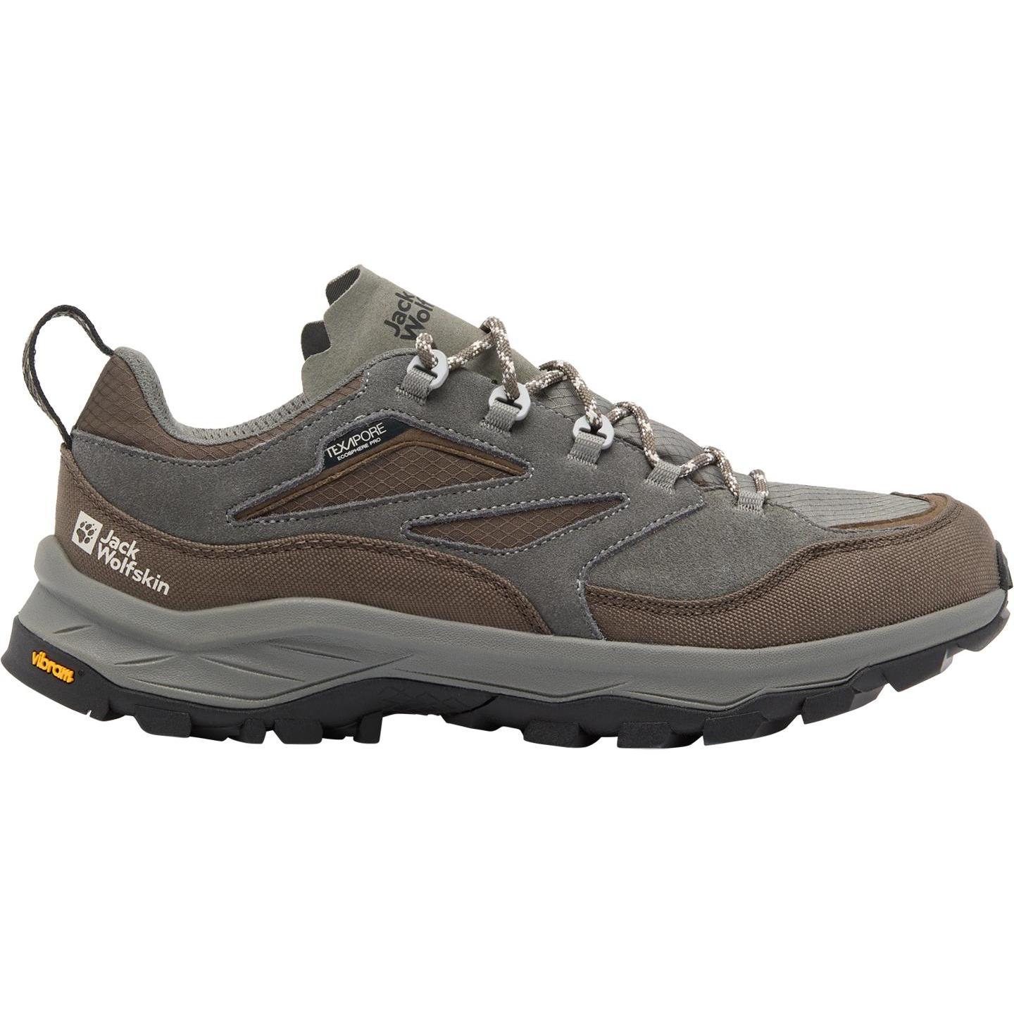 Jack Wolfskin, Herren, Wanderschuhe, Cyrox Texapore Low M (43), Braun