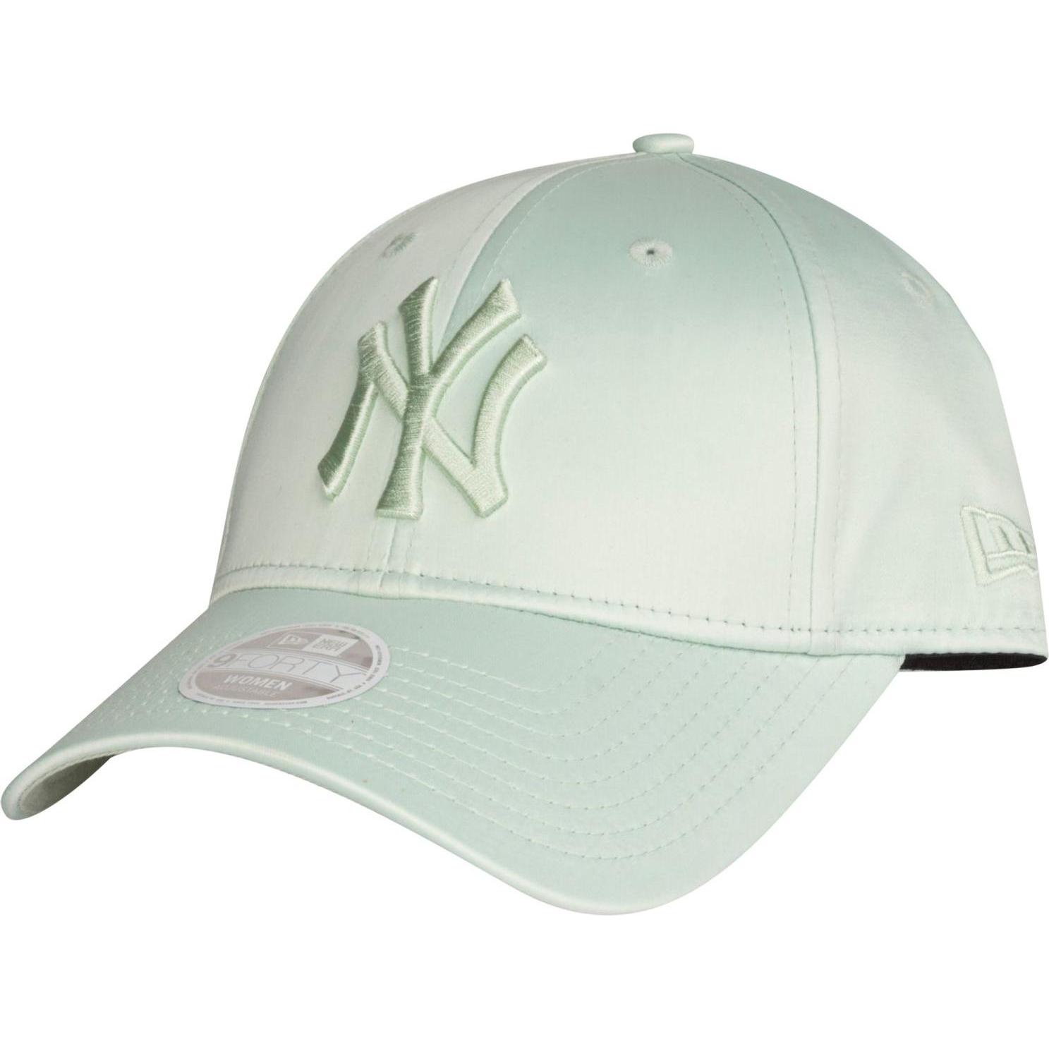 New Era, Damen, Cap, 9Forty Damen Cap - Satin New York Yankees Mint, Grün