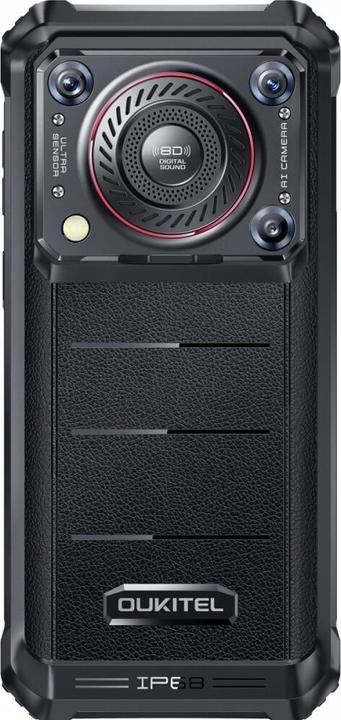 Actual product image Oukitel WP36 8/128 10600 mAh - Smartphone schwarz (128 GB, Black, 6.54", Hybrid Dual SIM, 4G)
