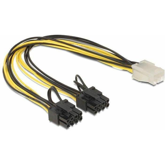 Delock PCI Express power cable 6 pin, Interne Kabel (PC)