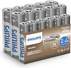 Actual product image Philips Battery Set 16szt. (24 pcs., AA, AAA)