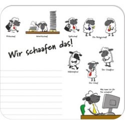 Actual product image Rnk 46654 - Mouse pad "Mausi", 240 x 220 mm, 30 sheets, 1 pc.