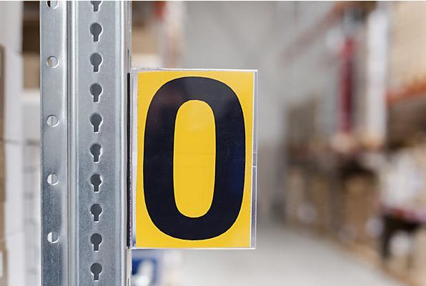 Actual product image Valdemar Krog Information board, angled, pack of 10, A4 portrait.