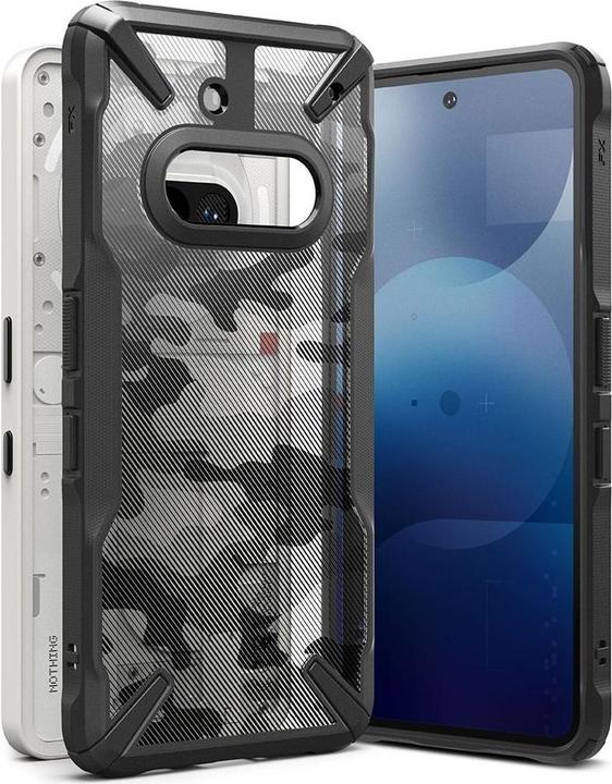 Ringke Fusion X Case for Nothing Phone 3A - Clear Grey (Fairphone 3)