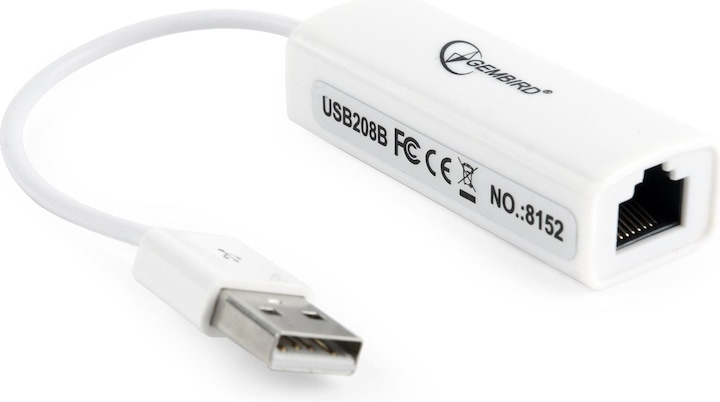 Productafbeelding Gembird NIC-U2-02 Netwerkadapter (USB, RJ45/LAN (1x))