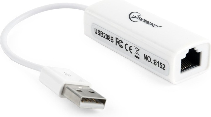 Produktbild Gembird NIC-U2-02 (USB, RJ45 (1x))