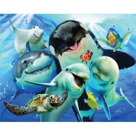 Pracht Diamond Painting 6037-50021 Unterwasserwelt 33 x 44 cm
