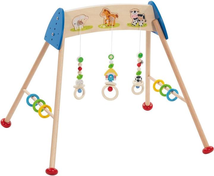 Produktbild Goki Baby-Fit Tierstimmen Bauernhof, Greif- und Spieltrainer