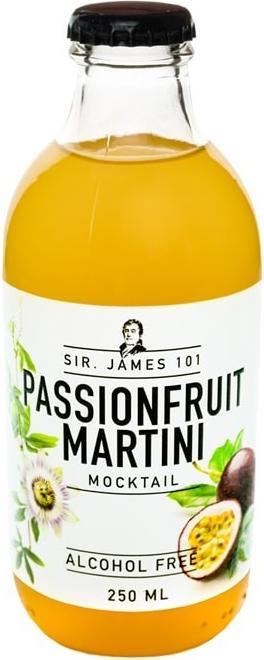 Image du produit Sir. James 101 PASSIONFRUIT MARTINI Mocktail Caisse sans alcool -Copy (12 x 25 cl)