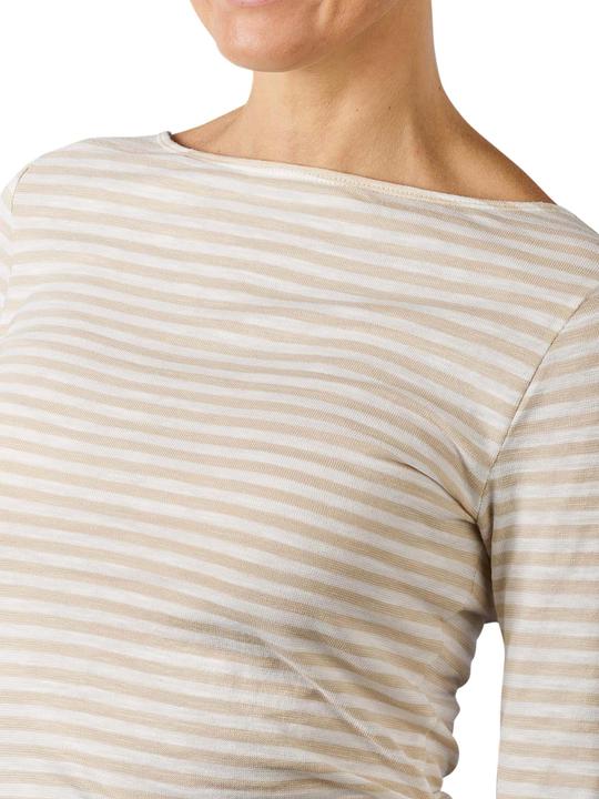 Produktbild Marc O'Polo long Sleeve T-Shirt Boat neck multi/off white (XS)