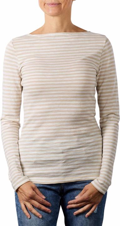 Produktbild Marc O'Polo long Sleeve T-Shirt Boat neck multi/off white (L)