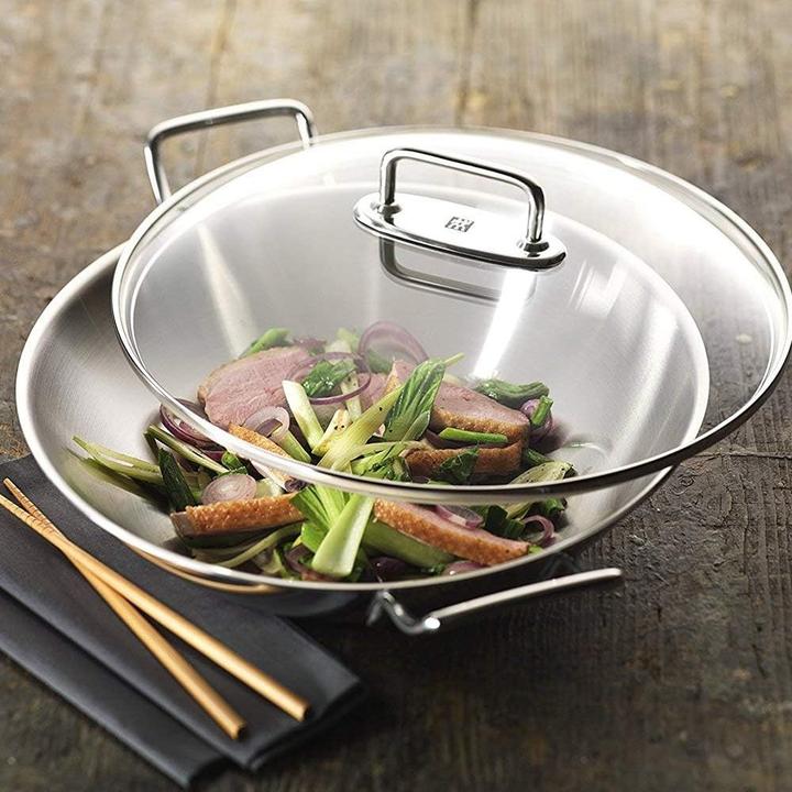 Produktbild Zwilling Plus (32 cm, Wok Pfanne, Edelstahl)