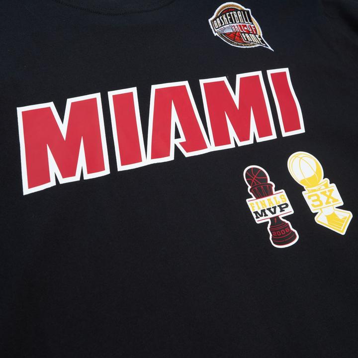 Produktbild Mitchell & Ness Dwyane Wade Miami Heat HALL OF FAME Shirt - L (L)