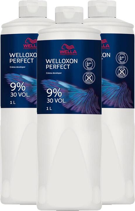 Image du produit Wella Welloxon Perfect Creme Developer 3er Set 9 % - 30 Vol.