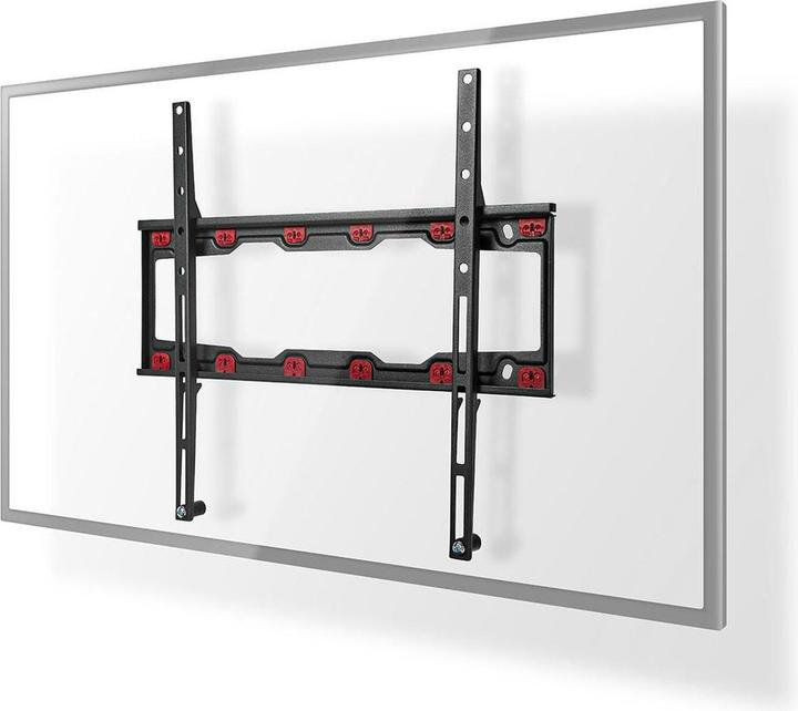 Image du produit Nedis Support TV mural fixe - 23-55 " - 35 kg - 28 mm - support TV - VESA - acier - noir (Mur, 35 kg, 23" - 55")