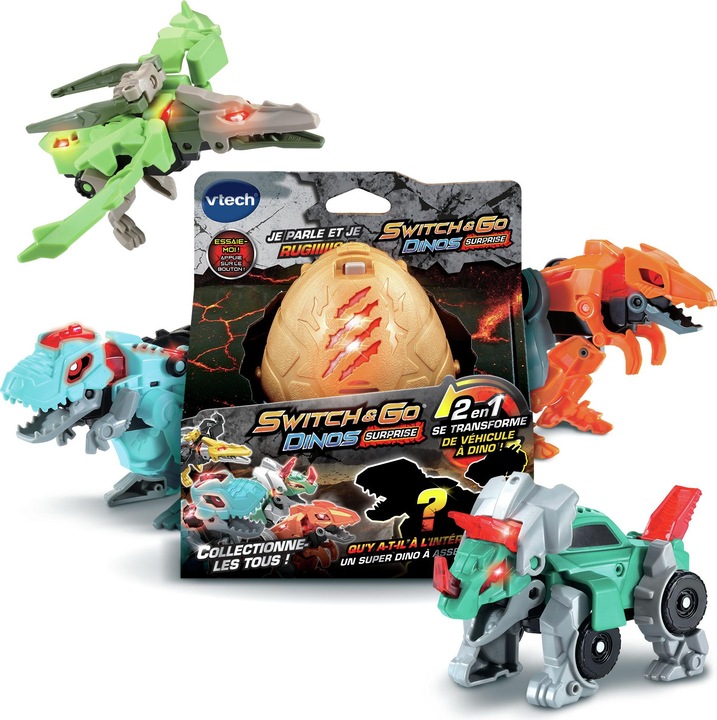 Produktbild VTech Switch & Go Dinos Surprise ( 8 modèles différents)
