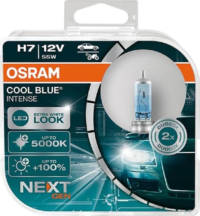 Actual product image Osram Cool Blue Intense (H7)