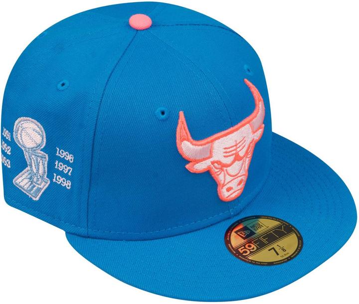 Actual product image New Era 59Fifty Fitted Cap - NBA Chicago Bulls sky - 8 (8)
