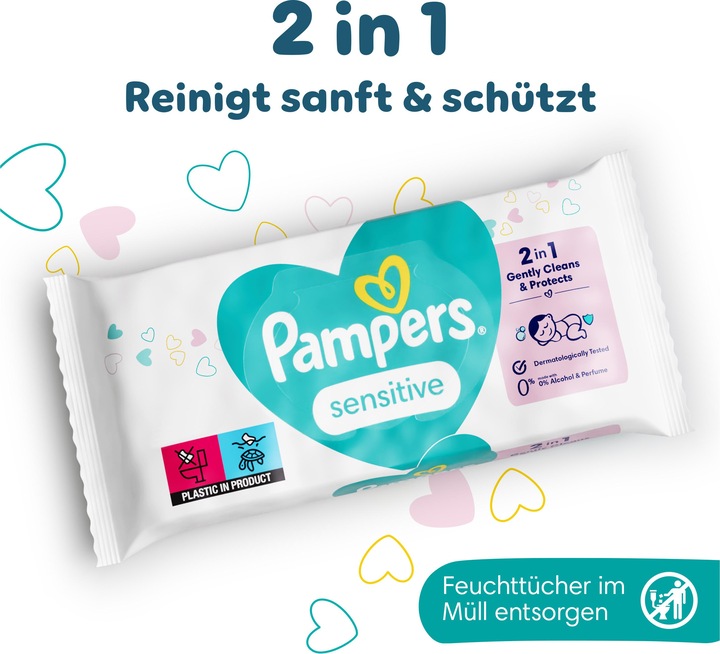 Actual product image Pampers Sensitive (1200 Piece)