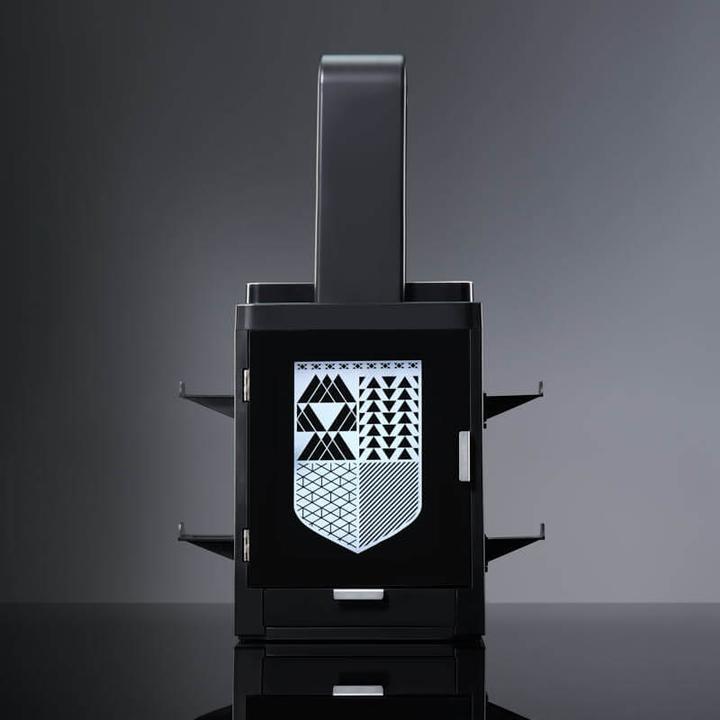 Produktbild Numskull - Meuble de rangement lumineux inspiré du logo de Destiny pour gamer (PS5)