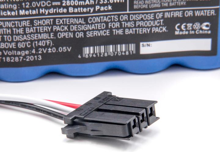 Produktbild XCell Medizintechnik-Akku als Ersatz für X065 - 2800mAh, 12V, NiMH (12 V, 2800 mAh)