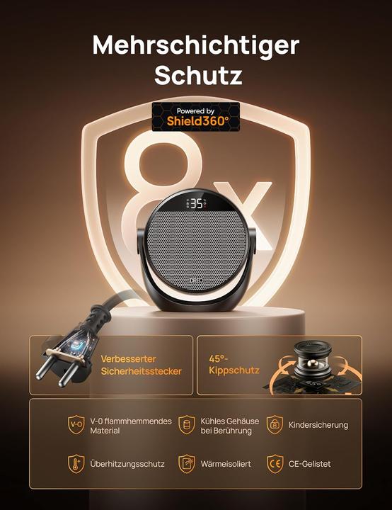 Produktbild Dreo Heizlüfter (1500 W)