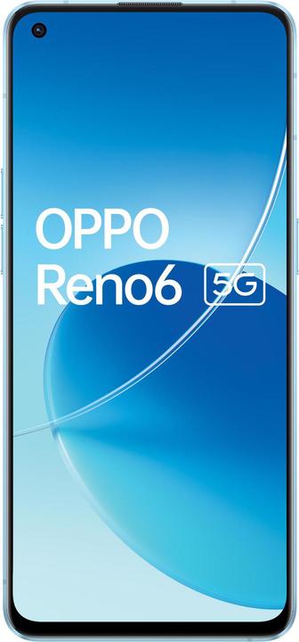Produktbild OPPO Reno6 (128 GB, Arctic Blue, 6.40", Dual SIM, 5G)