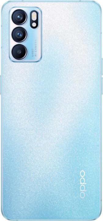 Produktbild OPPO Reno6 (128 GB, Arctic Blue, 6.40", Dual SIM, 5G)