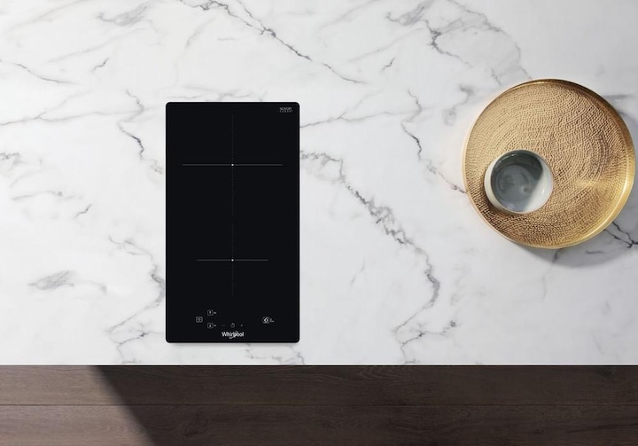 Actual product image Whirlpool WS Q0530 NE, Black, Integrated, 28 cm, zone induction hob, glass ceramic, 2 zone(s)