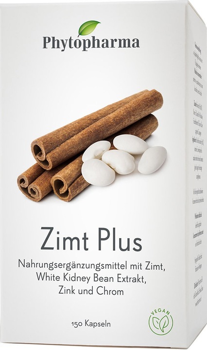 Actual product image Phytopharma Zimt Plus (1 Piece, Capsules, 100 g)