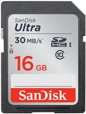 Produktbild Sandisk Ultra SDHC Card (16 GB, SDHC)