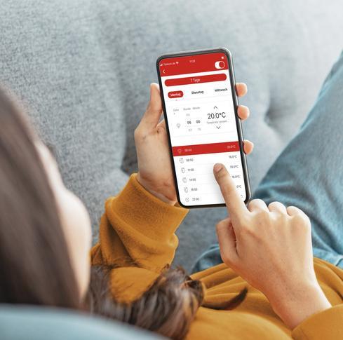 Actual product image Hama Smartes Raumthermostat