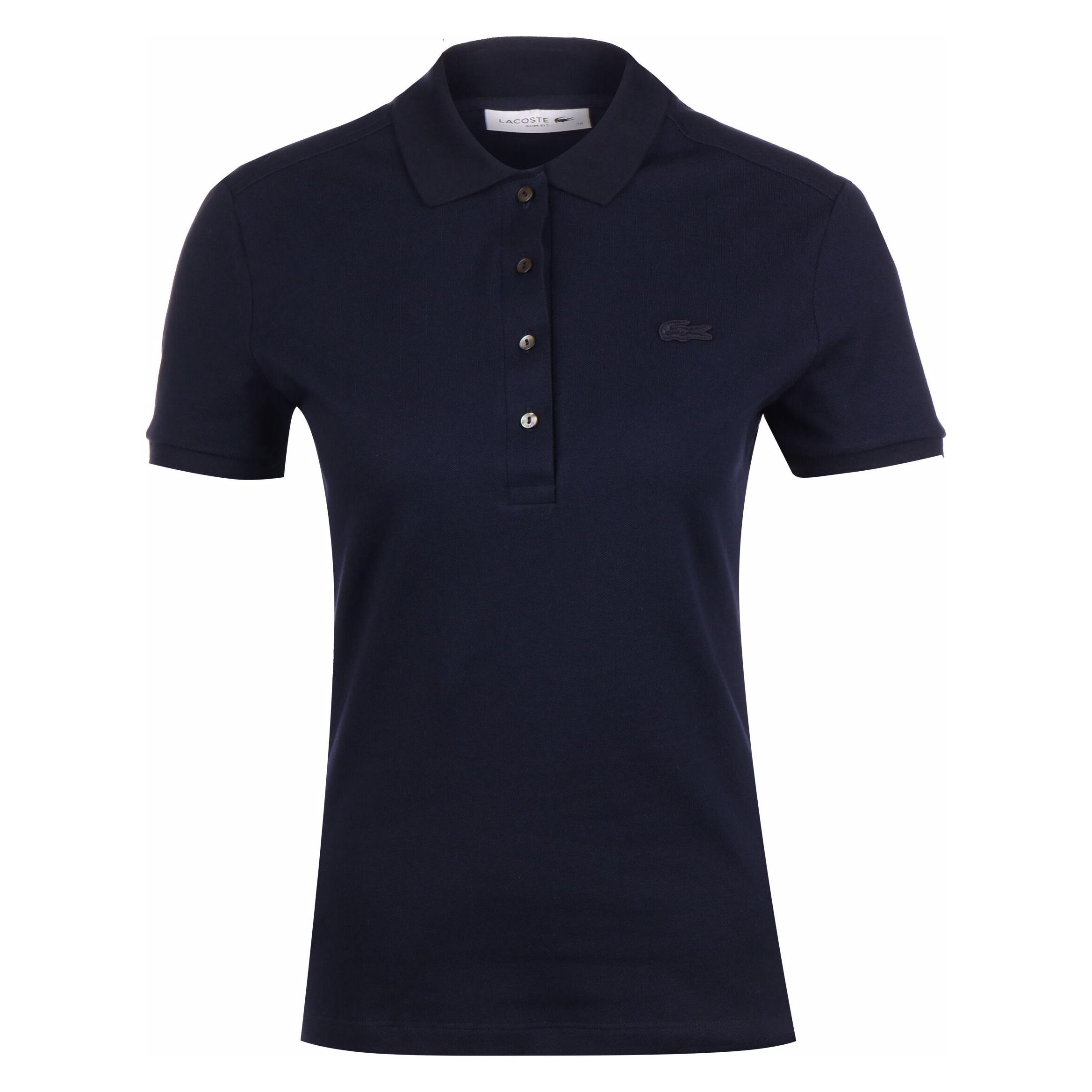 Lacoste, Damen, Shirts, Polo Sportswear, Blau, (Xs)