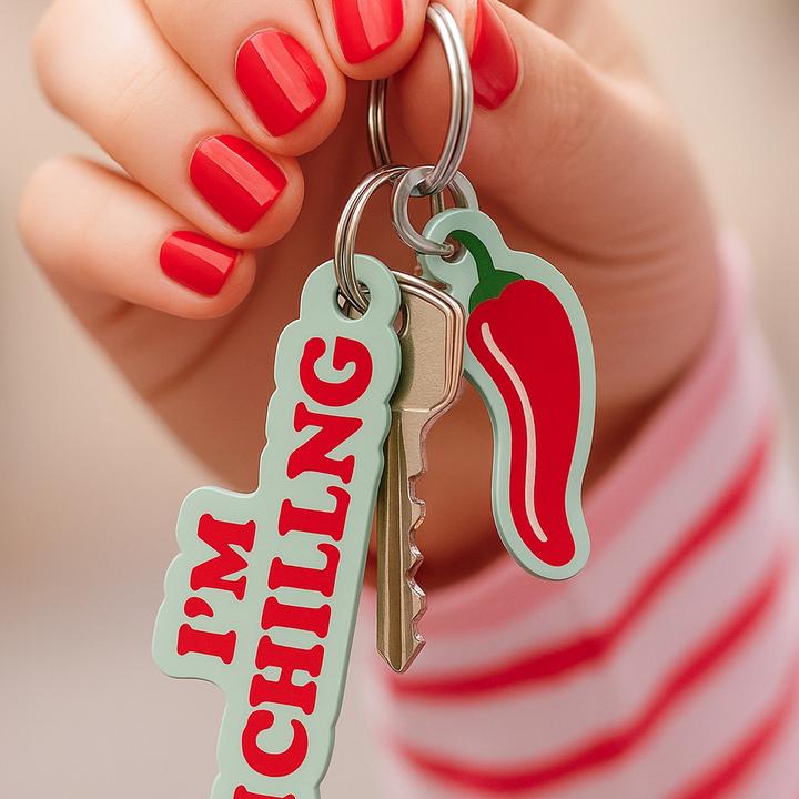 Actual product image Fisura Keyring I'M CHILLING