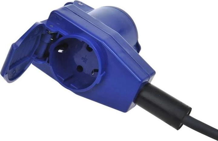 Actual product image ProPlus CEE extension cable with angle coupling + Schuko socket outlet (25 m)