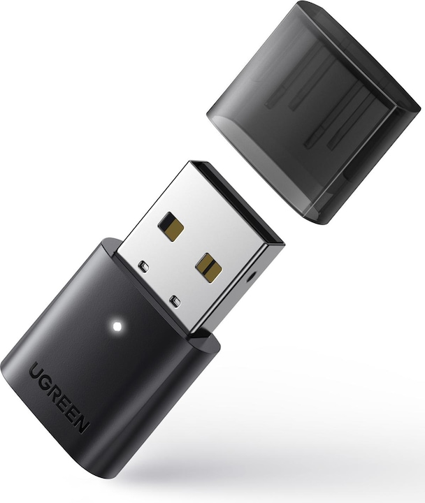 Actual product image Ugreen Bluetooth 5.0 USB Adapter (Transmitter & Receiver)