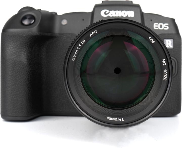 Actual product image 7artisans 50 mm f/16 - 1.05, Canon RF (Canon RF, full size)