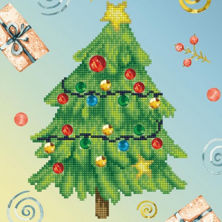 Produktbild Diamond Dotz Diamond Painting Merry Christmas Tree