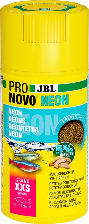 JBL Aquaristik und Terraristik ProNovo NEON GRANO XXS 100ml CLICK
