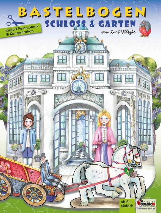 Produktbild Schloss & Garten Bastelbogen