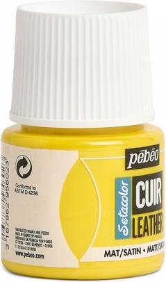 Produktbild Pebeo SetaCuir Lederfarben (helles gelb, 45 ml)