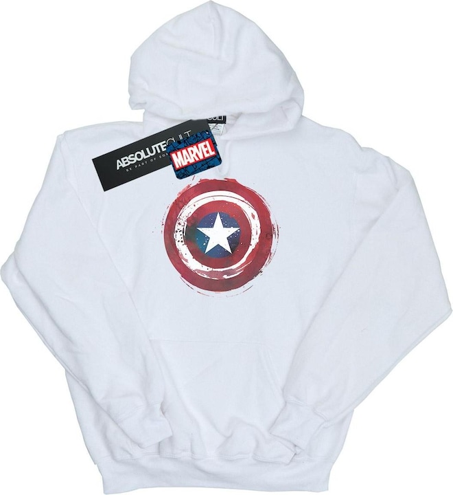 Produktbild Captain America Splatter Shield Kapuzenpullover Jungen (152, 158)