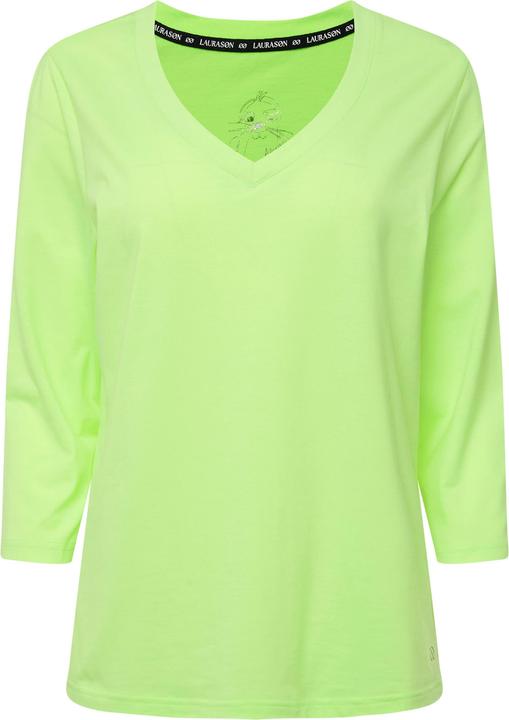 Immagine prodotto Laurasøn Maglia basic con scollo a V, maniche a 3/4 e OEKO-TEX Made in Green (M)