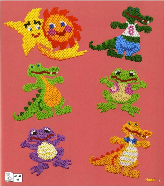 Actual product image Hama Perlen Hama iron on beads inspiration booklet