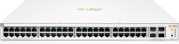 Image du produit HPE E Aruba Instant On 1930 Switch 4 ports SFP/SFP+, PoE, 1U, Layer 2+, Plug and Play, D (52 Ports)