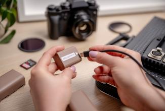 Immagine prodotto Newell Batteria sostitutiva BLS-50 USB-C per Olympus (Caricabatterie per fotocamere)